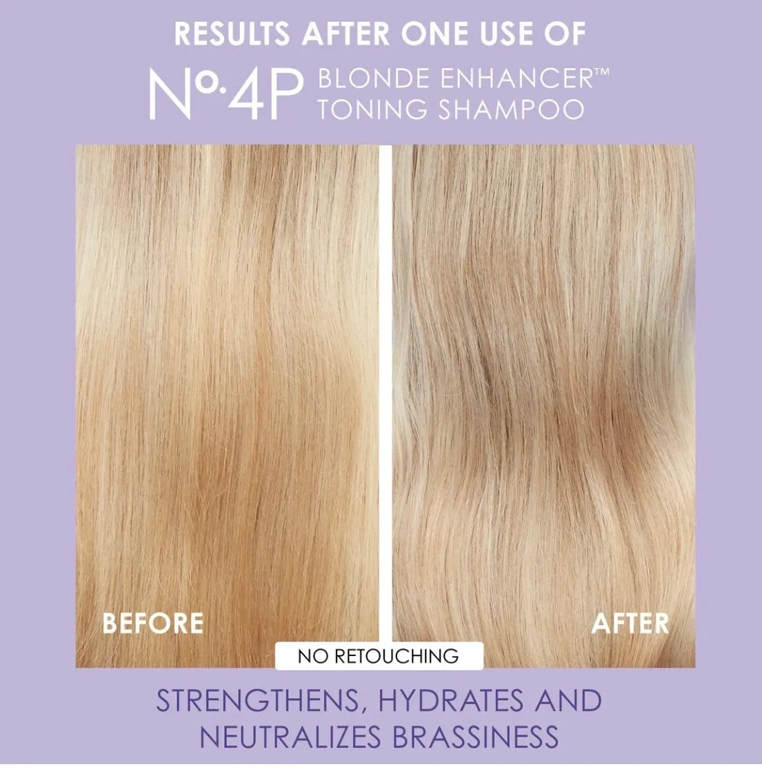 OLAPLEX : Shampooing tonifiant No.4P Blonde Enhancer 250 ml