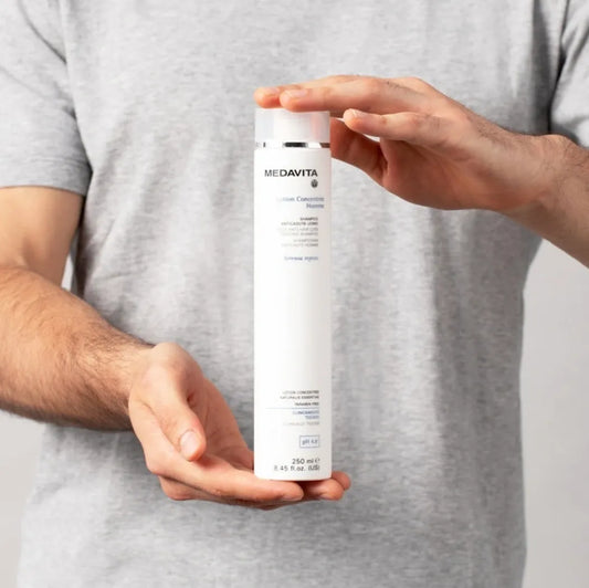 Médavita. Shampoing traitant antichute "Lotion Concentrée Homme