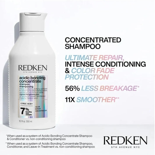 Redken. Shampoing Acidic Bonding Concentrate 7% - 300 ml