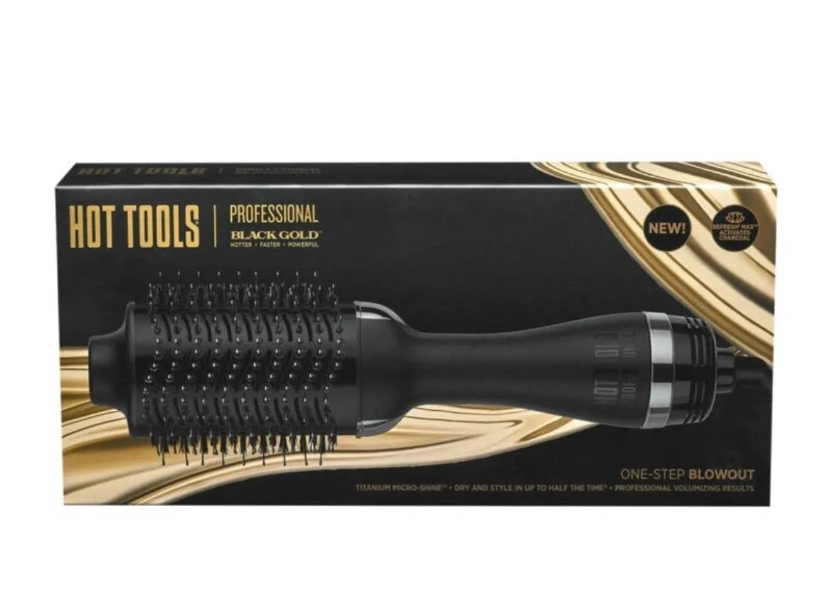 HOT TOOLS Brosse séchoir amovible Black Gold