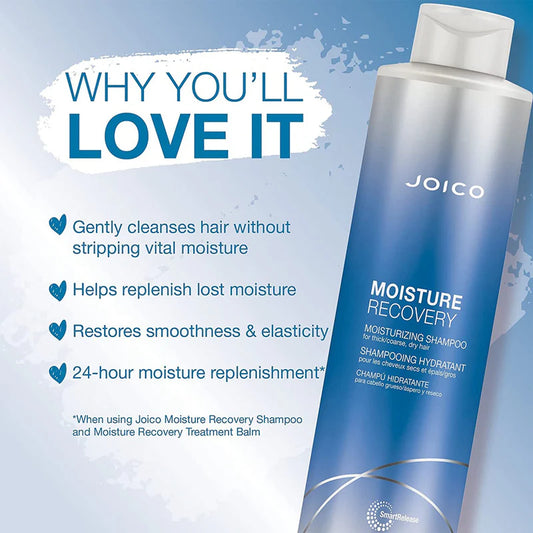 Joico. Shampoing Hydratant Moisture Recovery - 1000 ml