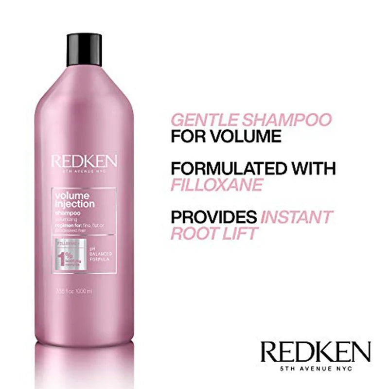 Redken. Shampoing Volume Injection - 1000 ml