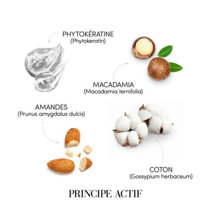 Masque super-lissage soyeux "Keratin Miracle" 250 ml