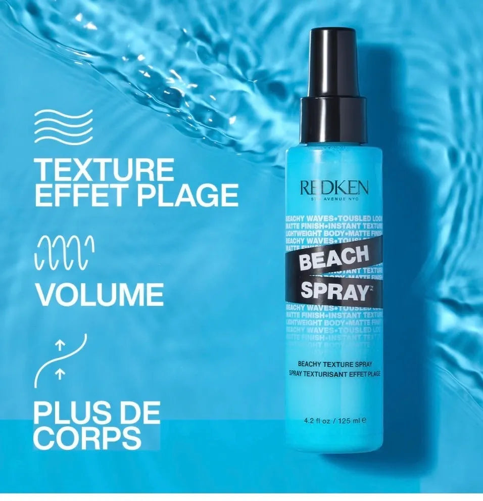 REDKEN. SPRAY TEXTURISANT EFFET PLAGE BEACH SPRAY - 125 ML
