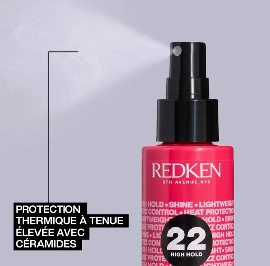 REDKEN. SPRAY THERMAL TENUE ELEVEE HIGHT HOLD 22 - 125 ML