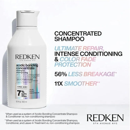 Redken. Shampoing Acidic Bonding Concentrate 7% - 300 ml