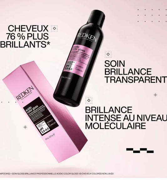 REDKEN. SOIN GLOSS BRILLANCE ACIDIC COLOR GLOSS - 237 ML