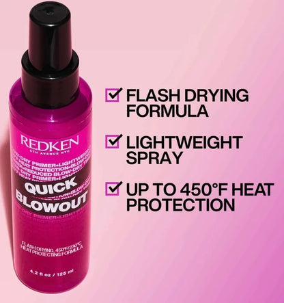 REDKEN. SPRAY SÉCHAGE RAPIDE QUICK BLOW OUT - 125 ML