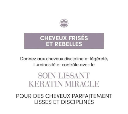 Masque super-lissage soyeux "Keratin Miracle" 250 ml