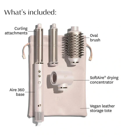 T3 Aire 360 Ensemble de mise en plis (Blanc)