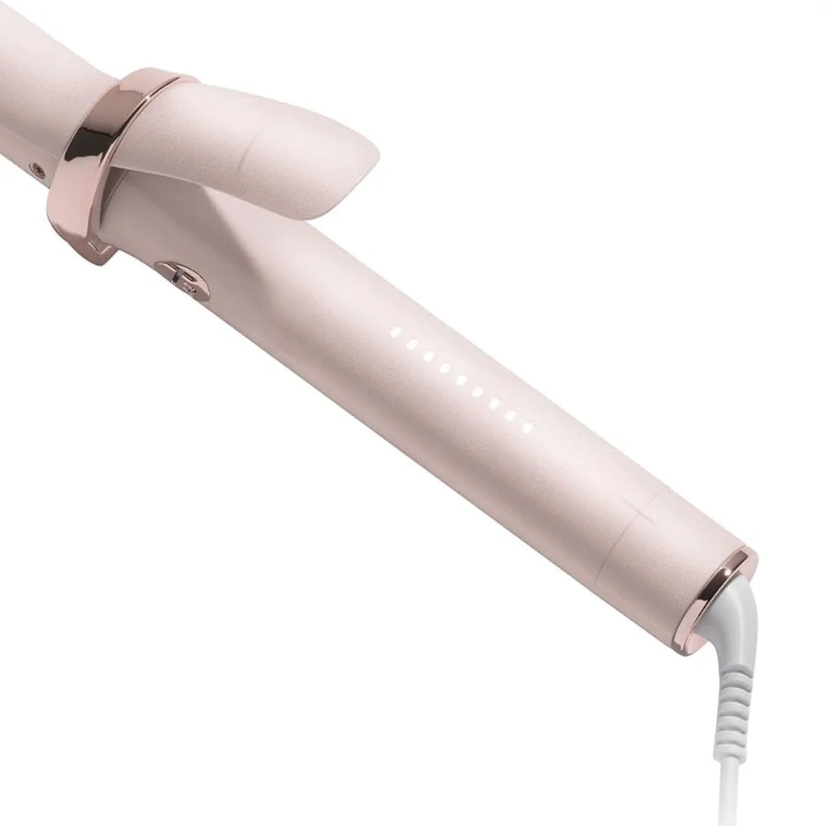 T3. Fer À Friser Extra-Long Avec Pince Singlepass Curl X Rose Satin - 1.25 Po