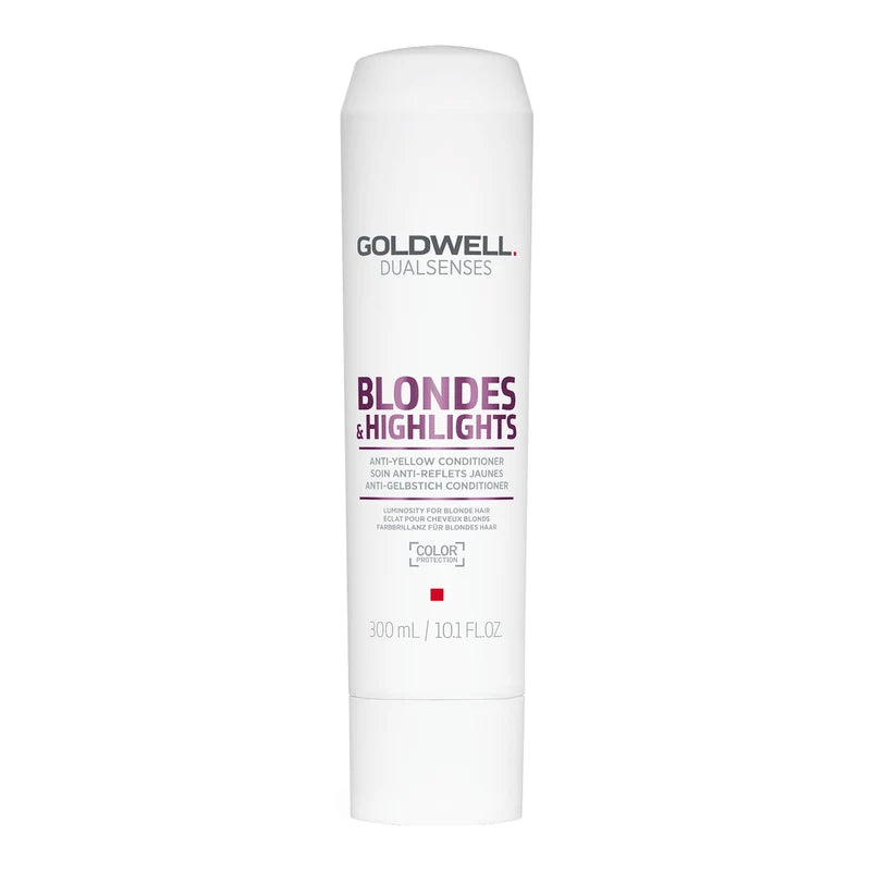 Goldwell. Dual Senses Blondes & Highlights Revitalisant Anti-Reflets Jaunes - 300 ml