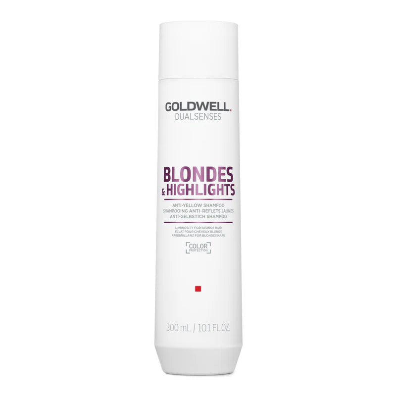 Goldwell. Dual Senses Blondes & Highlights Shampoing Anti-Reflets Jaunes - 300 ml