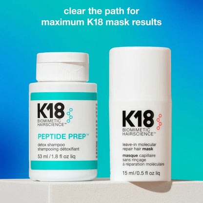 K18. Shampoing Détoxifiant Peptide Prep - 250 ml