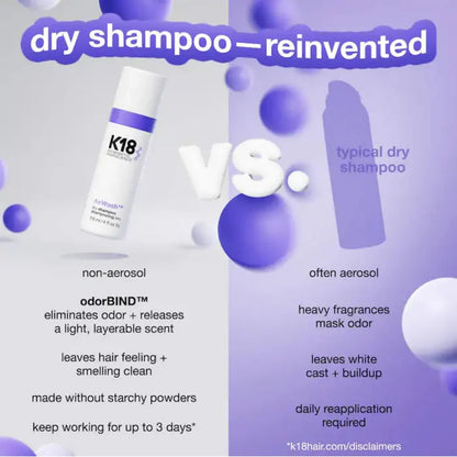 K18. Shampoing Sec AirWash - 118 ml