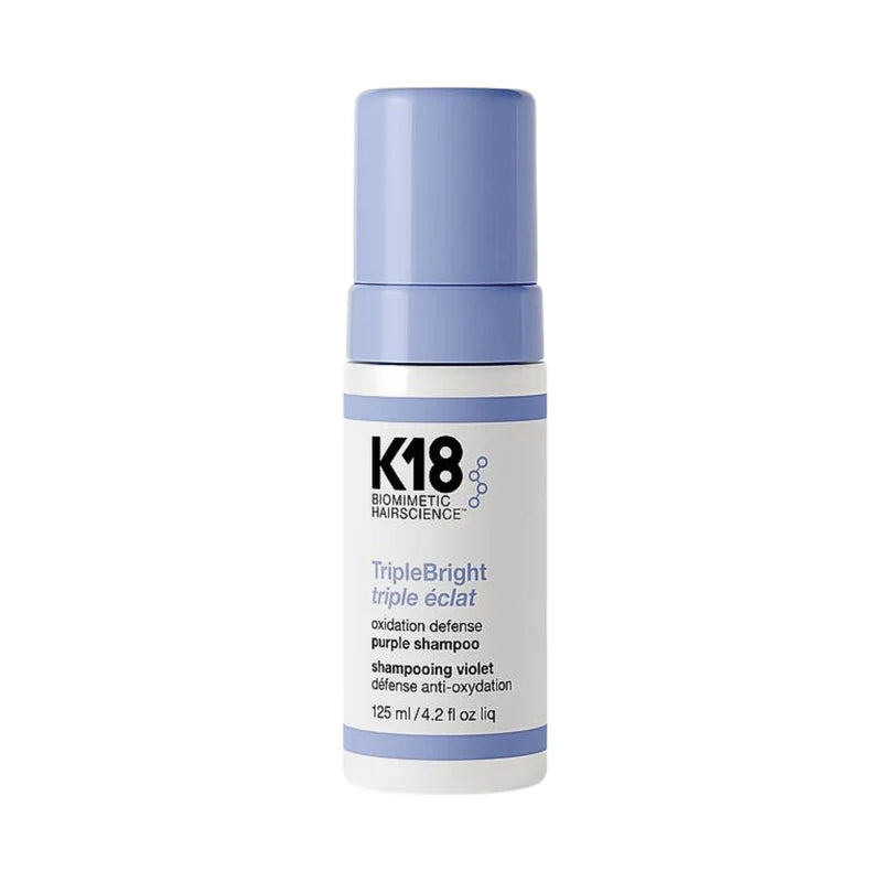 K18. Shampoing Violet Défense Anti-Oxydation Triple Éclat - 125 ml