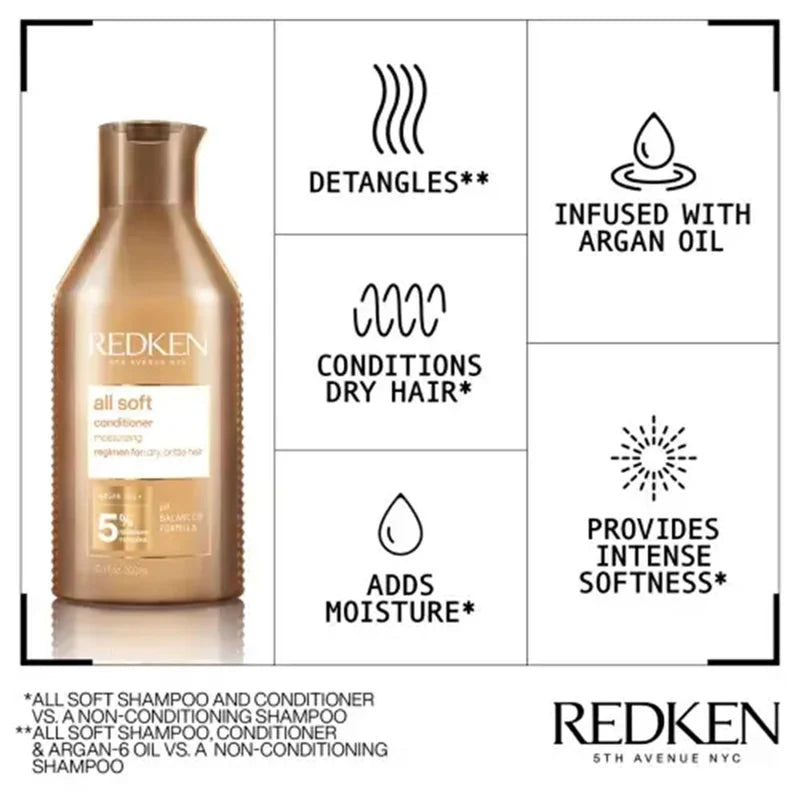 Redken. Revitalisant All Soft - 1000 ml
